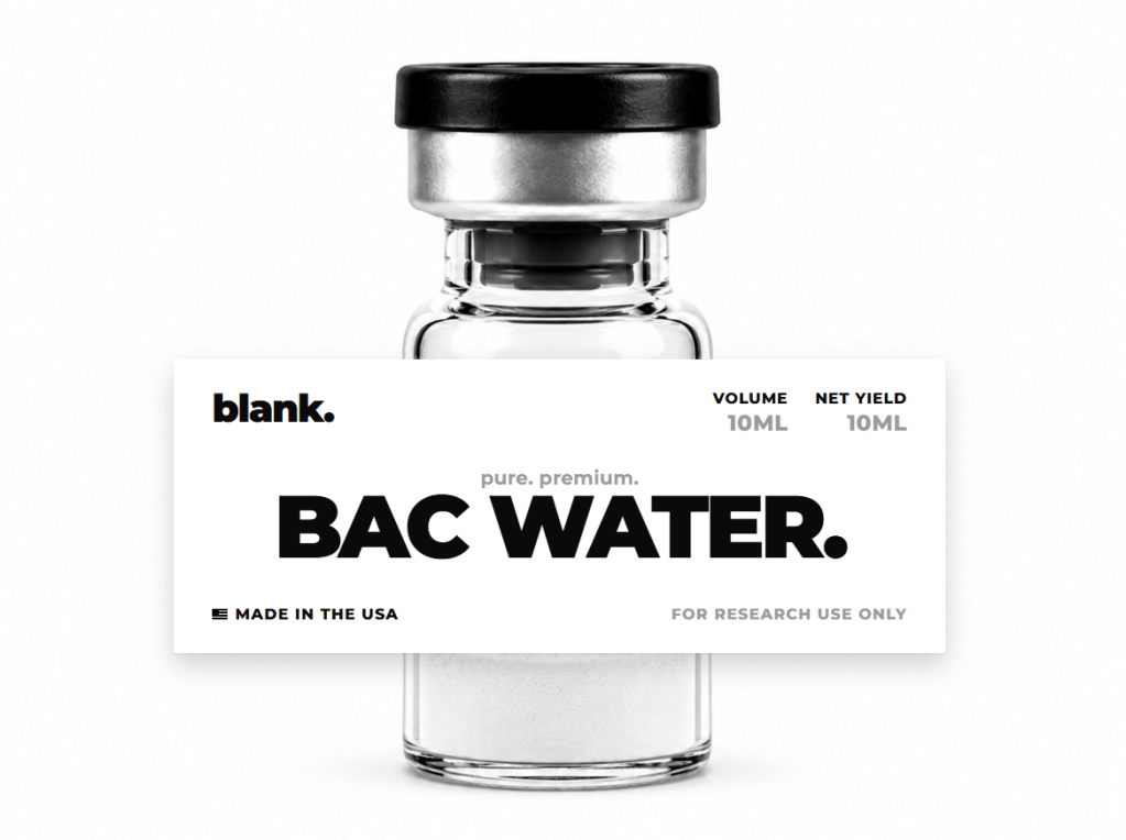BACTERIOSTATIC WATER