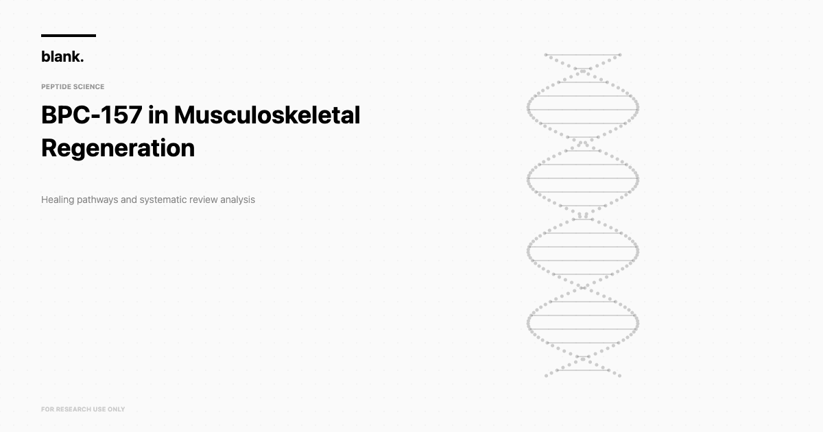 blog bpc157 healing research peptide vial - Blank Peptides